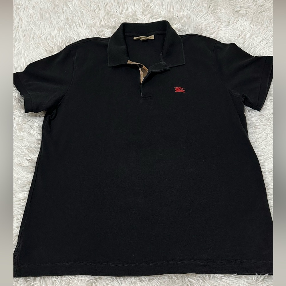 Burberry Classic Black Fabric Large